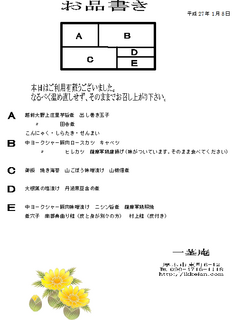 お品書き 仕出し弁当2015.1.9.png